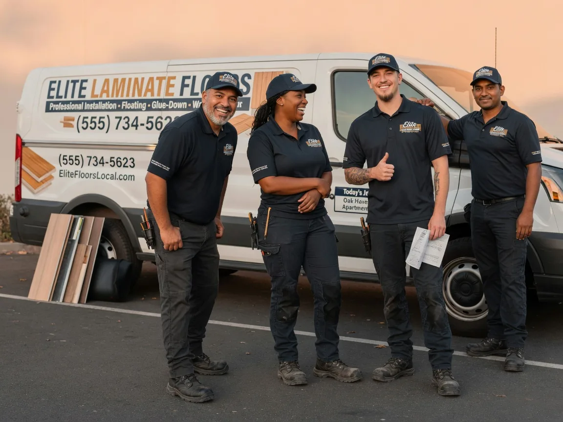 Laminate flooring installation company in Hostetter, PA